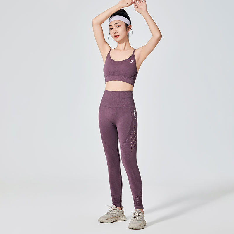 Sportsleggings til kvinder med mesh-design